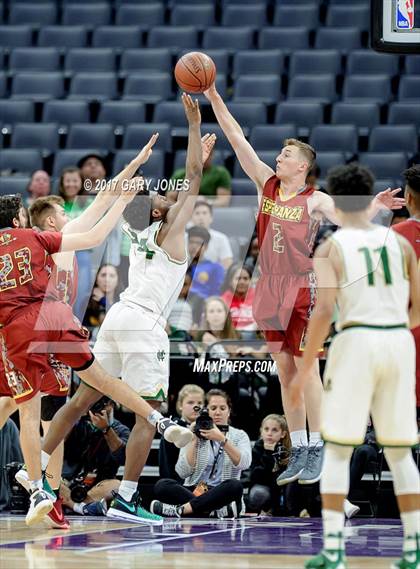 Thumbnail 1 in Esperanza vs Moreau Catholic (CIF State D2 Final) photogallery.