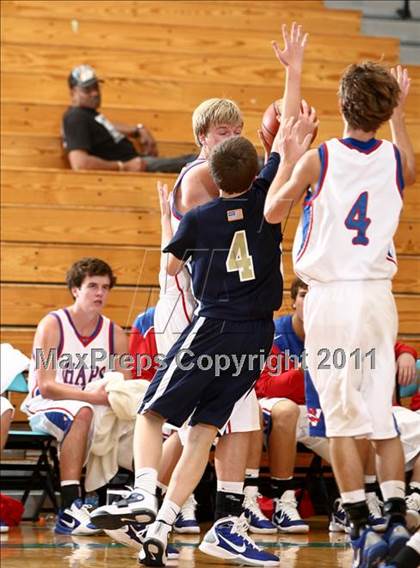 Thumbnail 1 in Second Baptist vs Westlake (McDonald's Texas Invitational) photogallery.