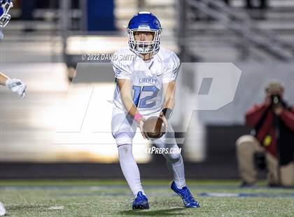 Thumbnail 3 in Liberty @ Blue Springs South (MSHSAA Class 6 District Quarterfinal) photogallery.