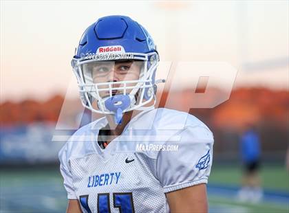 Thumbnail 2 in Liberty @ Blue Springs South (MSHSAA Class 6 District Quarterfinal) photogallery.
