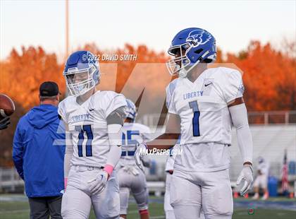 Thumbnail 3 in Liberty @ Blue Springs South (MSHSAA Class 6 District Quarterfinal) photogallery.