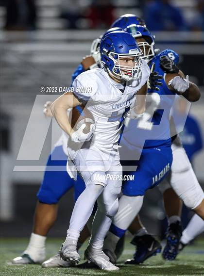 Thumbnail 2 in Liberty @ Blue Springs South (MSHSAA Class 6 District Quarterfinal) photogallery.