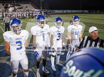 Thumbnail 3 in Liberty @ Blue Springs South (MSHSAA Class 6 District Quarterfinal) photogallery.