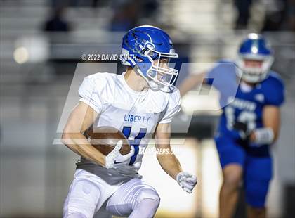 Thumbnail 3 in Liberty @ Blue Springs South (MSHSAA Class 6 District Quarterfinal) photogallery.