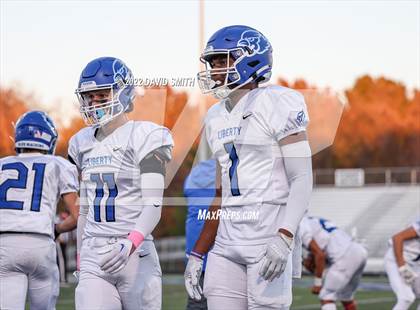 Thumbnail 1 in Liberty @ Blue Springs South (MSHSAA Class 6 District Quarterfinal) photogallery.