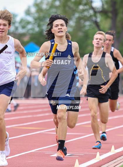 Thumbnail 3 in CHSAA Track & Field 5A Championships (Boys 800m Relay) photogallery.