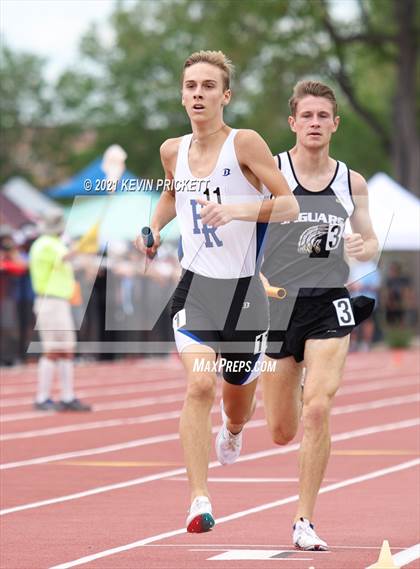 Thumbnail 2 in CHSAA Track & Field 5A Championships (Boys 800m Relay) photogallery.