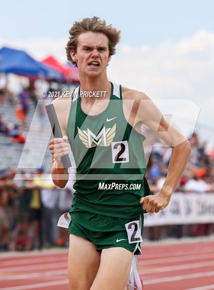 Thumbnail 3 in CHSAA Track & Field 5A Championships (Boys 800m Relay) photogallery.