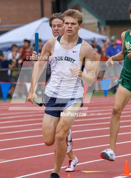 Thumbnail 3 in CHSAA Track & Field 5A Championships (Boys 800m Relay) photogallery.
