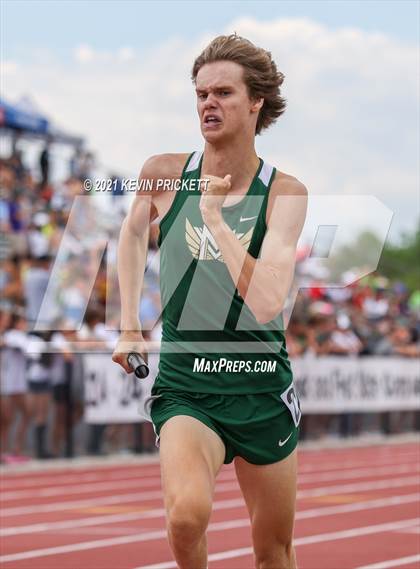 Thumbnail 2 in CHSAA Track & Field 5A Championships (Boys 800m Relay) photogallery.