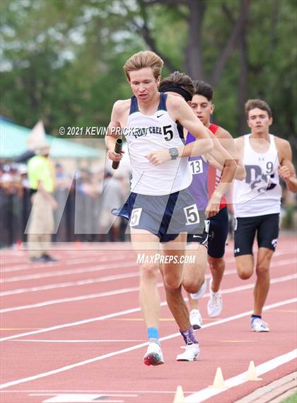 Thumbnail 3 in CHSAA Track & Field 5A Championships (Boys 800m Relay) photogallery.