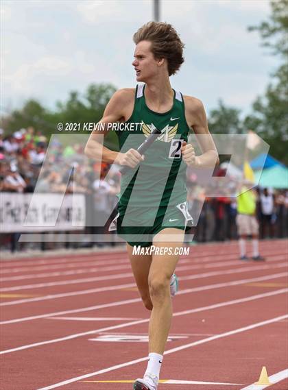 Thumbnail 3 in CHSAA Track & Field 5A Championships (Boys 800m Relay) photogallery.