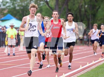 Thumbnail 2 in CHSAA Track & Field 5A Championships (Boys 800m Relay) photogallery.