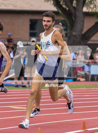 Thumbnail 2 in CHSAA Track & Field 5A Championships (Boys 800m Relay) photogallery.