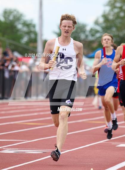 Thumbnail 1 in CHSAA Track & Field 5A Championships (Boys 800m Relay) photogallery.