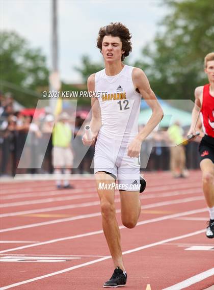 Thumbnail 3 in CHSAA Track & Field 5A Championships (Boys 800m Relay) photogallery.