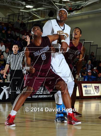 Thumbnail 3 in Pebblebrook vs. Prestonwood Christian (MaxPreps Holiday Classic) photogallery.