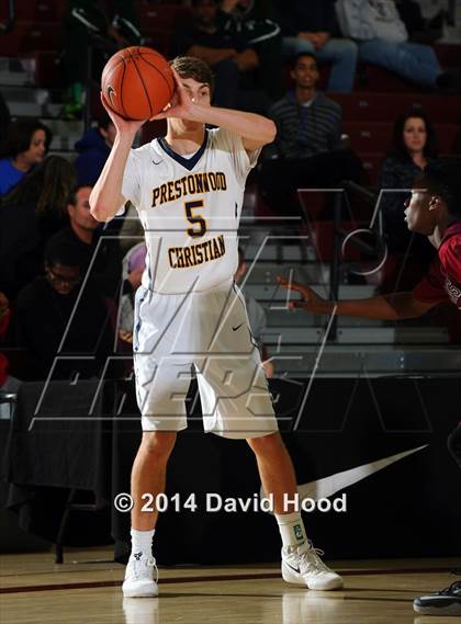 Thumbnail 3 in Pebblebrook vs. Prestonwood Christian (MaxPreps Holiday Classic) photogallery.