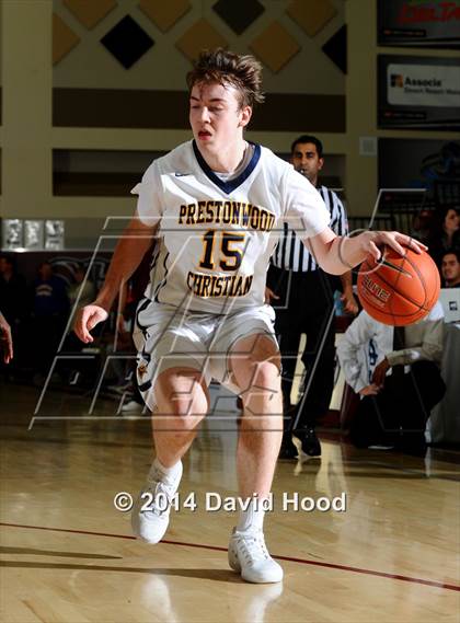 Thumbnail 1 in Pebblebrook vs. Prestonwood Christian (MaxPreps Holiday Classic) photogallery.