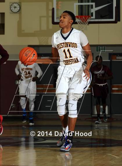 Thumbnail 3 in Pebblebrook vs. Prestonwood Christian (MaxPreps Holiday Classic) photogallery.