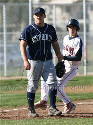 Thumbnail 1 in Esparto vs. Vacaville Christian photogallery.