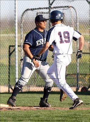 Thumbnail 3 in Esparto vs. Vacaville Christian photogallery.