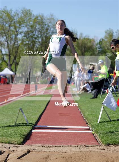 Thumbnail 3 in CHSAA Track and Field 5A Championships (Girls Long Jump) photogallery.