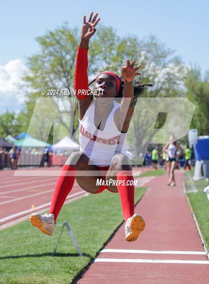Thumbnail 1 in CHSAA Track and Field 5A Championships (Girls Long Jump) photogallery.