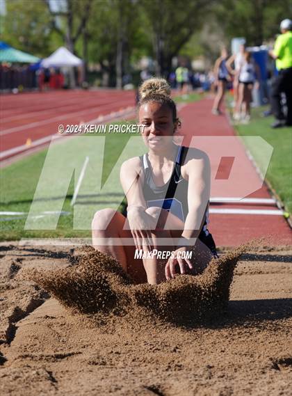 Thumbnail 2 in CHSAA Track and Field 5A Championships (Girls Long Jump) photogallery.