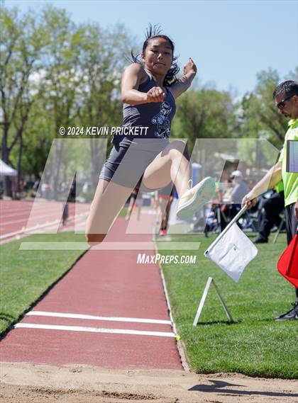Thumbnail 1 in CHSAA Track and Field 5A Championships (Girls Long Jump) photogallery.