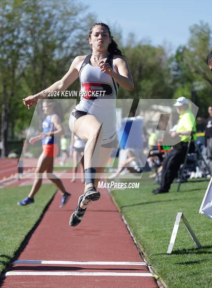Thumbnail 1 in CHSAA Track and Field 5A Championships (Girls Long Jump) photogallery.