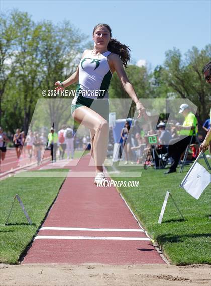 Thumbnail 2 in CHSAA Track and Field 5A Championships (Girls Long Jump) photogallery.