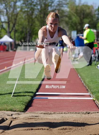 Thumbnail 3 in CHSAA Track and Field 5A Championships (Girls Long Jump) photogallery.