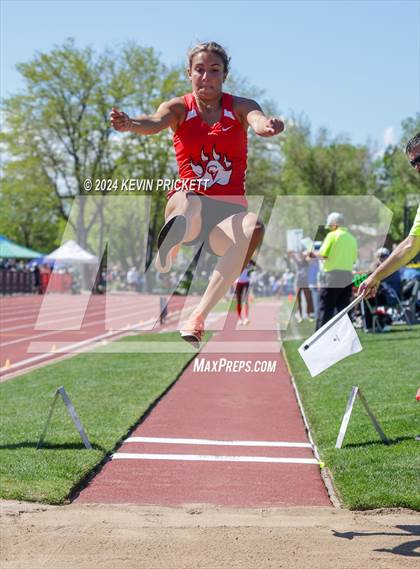 Thumbnail 2 in CHSAA Track and Field 5A Championships (Girls Long Jump) photogallery.