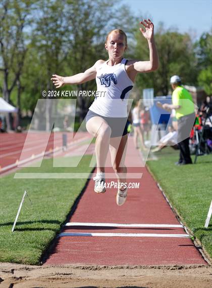 Thumbnail 3 in CHSAA Track and Field 5A Championships (Girls Long Jump) photogallery.