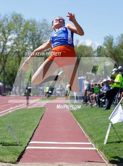Thumbnail 2 in CHSAA Track and Field 5A Championships (Girls Long Jump) photogallery.