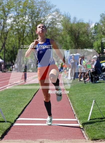 Thumbnail 1 in CHSAA Track and Field 5A Championships (Girls Long Jump) photogallery.