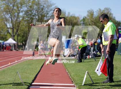 Thumbnail 2 in CHSAA Track and Field 5A Championships (Girls Long Jump) photogallery.