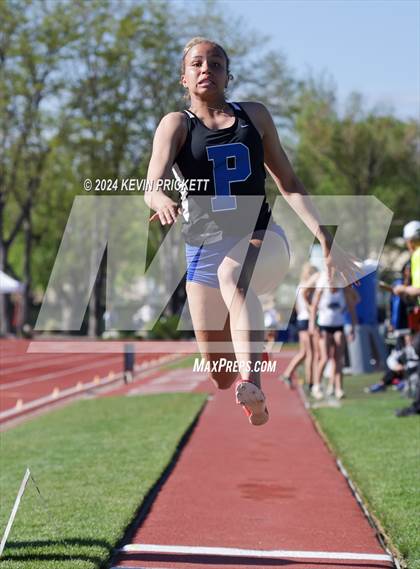 Thumbnail 1 in CHSAA Track and Field 5A Championships (Girls Long Jump) photogallery.