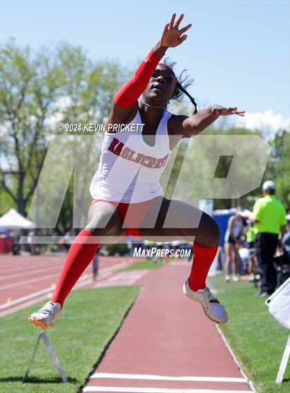 Thumbnail 2 in CHSAA Track and Field 5A Championships (Girls Long Jump) photogallery.