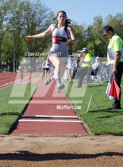 Thumbnail 2 in CHSAA Track and Field 5A Championships (Girls Long Jump) photogallery.