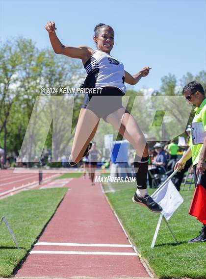 Thumbnail 2 in CHSAA Track and Field 5A Championships (Girls Long Jump) photogallery.