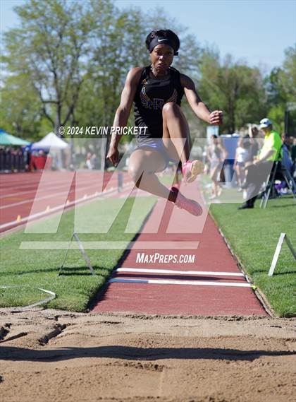 Thumbnail 1 in CHSAA Track and Field 5A Championships (Girls Long Jump) photogallery.