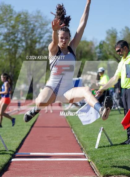 Thumbnail 2 in CHSAA Track and Field 5A Championships (Girls Long Jump) photogallery.