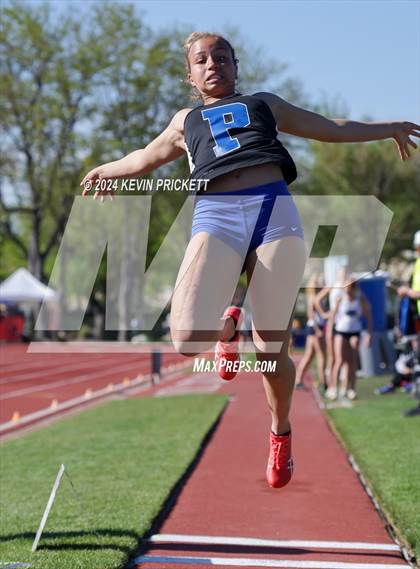 Thumbnail 3 in CHSAA Track and Field 5A Championships (Girls Long Jump) photogallery.