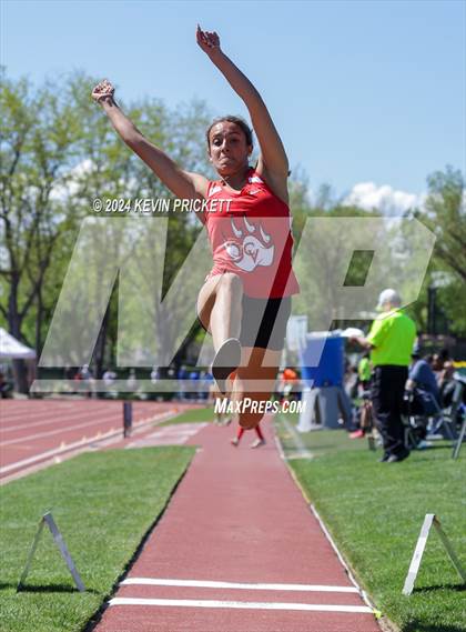 Thumbnail 2 in CHSAA Track and Field 5A Championships (Girls Long Jump) photogallery.