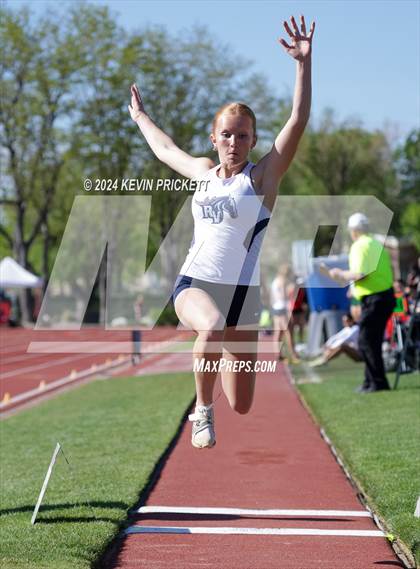 Thumbnail 1 in CHSAA Track and Field 5A Championships (Girls Long Jump) photogallery.