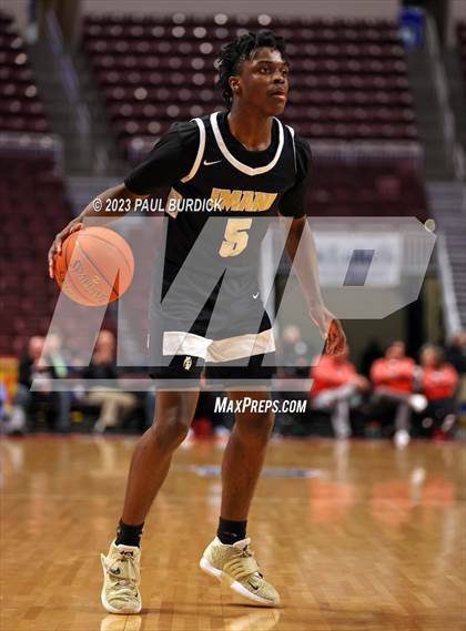 Thumbnail 2 in Berlin Brothersvalley vs. Imani Christian Academy (PIAA 1A Championship) photogallery.