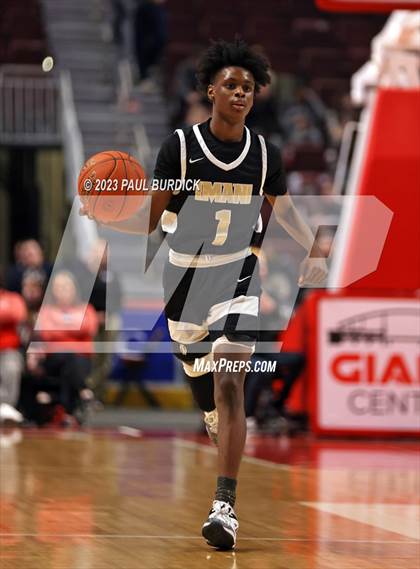 Thumbnail 2 in Berlin Brothersvalley vs. Imani Christian Academy (PIAA 1A Championship) photogallery.