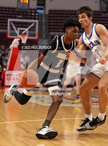 Thumbnail 2 in Berlin Brothersvalley vs. Imani Christian Academy (PIAA 1A Championship) photogallery.